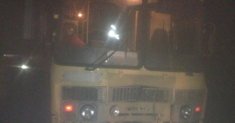 В Удмуртии водитель автобуса насмерть сбил пешехода