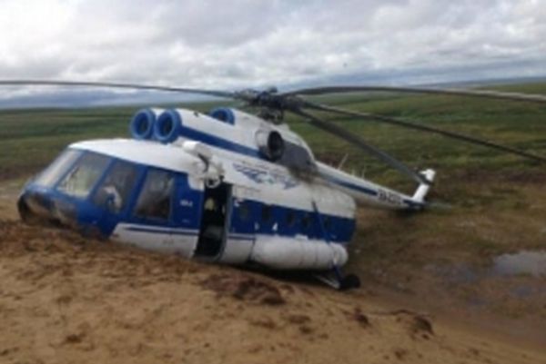 Хвост надломился у вертолета Ми-8 при экстренной посадке в Томской области