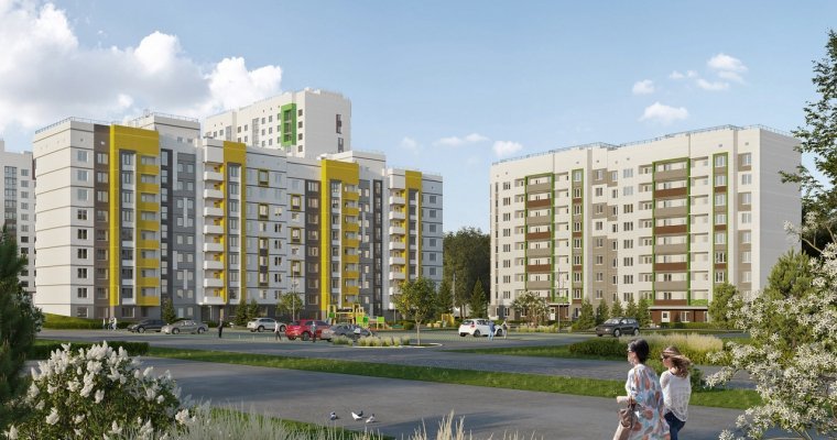 Стартовали продажи финального жилого комплекса в микрорайоне «Восток» Ижевска