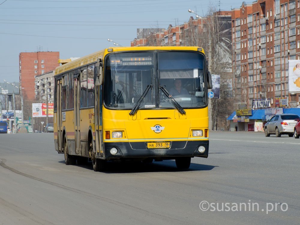 В Ижевске с 4 апреля изменится расписание автобуса №313