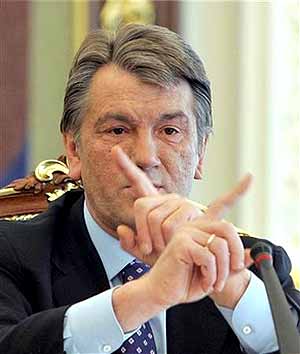 Ющенко распустил Верховную Раду
