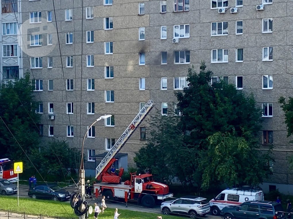 Пожар в квартире на улице Холмогорова в Ижевске произошёл из-за микроволновки