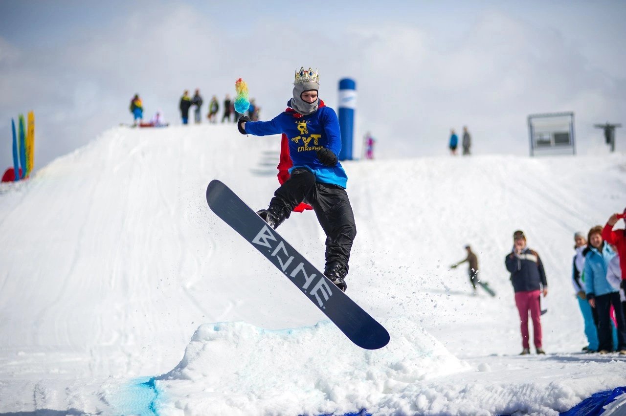 Падением в «Большую лужу» завершат сезон лыжники и сноубордисты Удмуртии