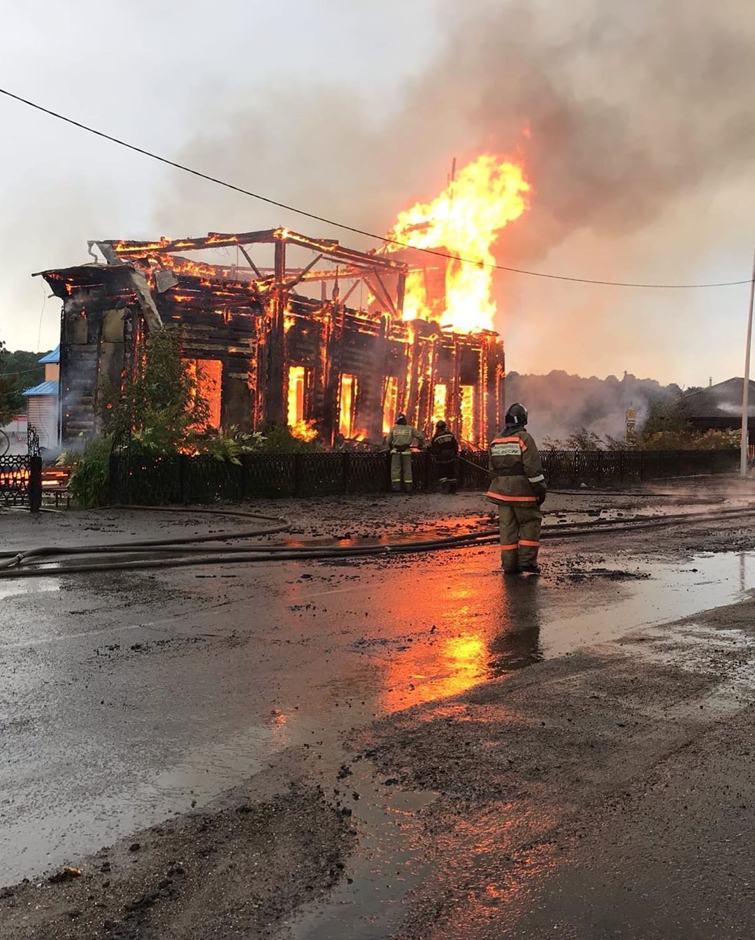 Церковь 19 века в Зоркальцево