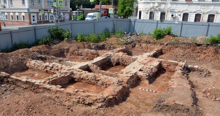 Археологи рассказали о новом этапе раскопок в центре старого Ижевска