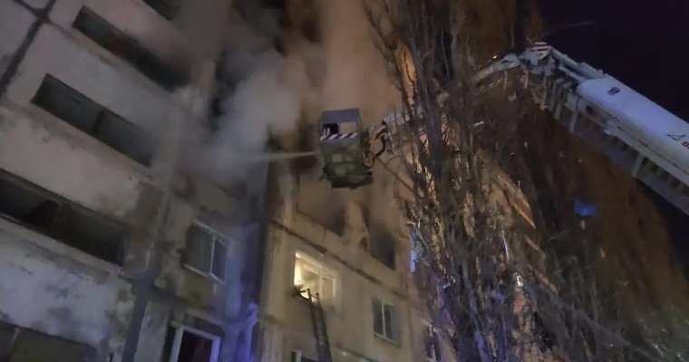 В жилом доме в Воронеже произошел взрыв газа