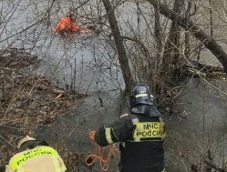 В Ижевске мужчину чуть не унесло течением реки Иж