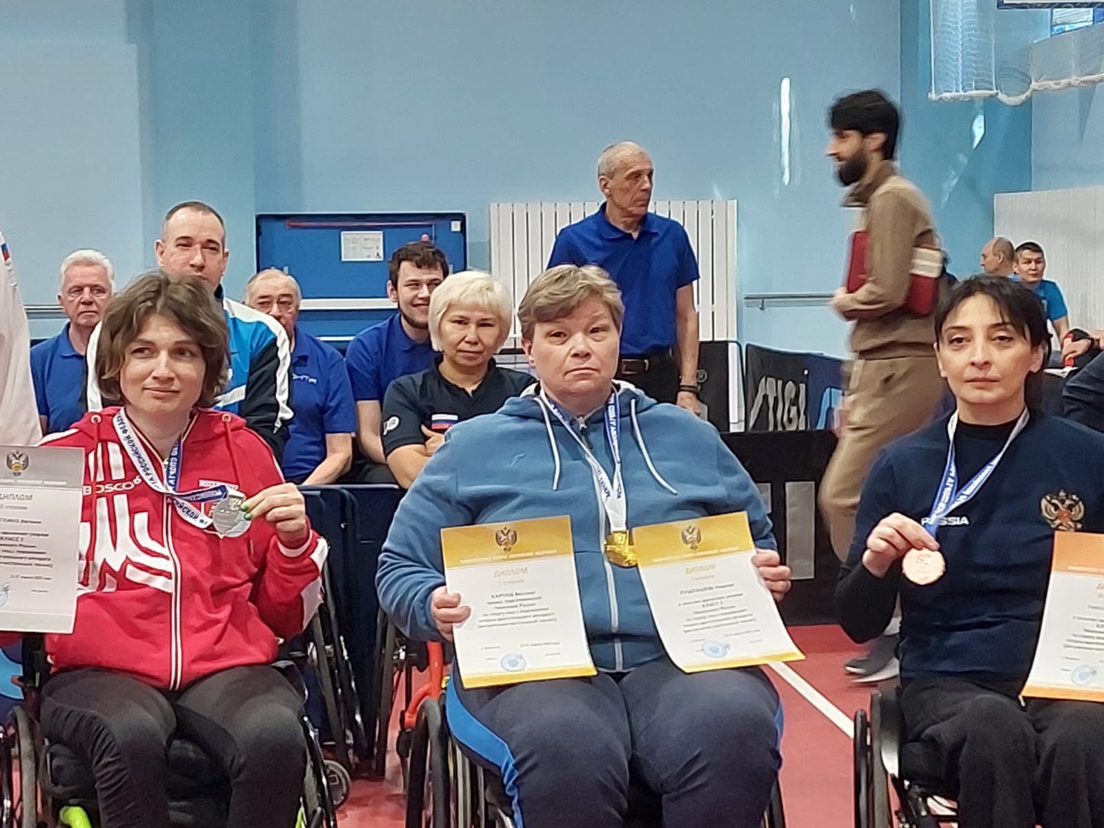 Надежда Пушпашева из Удмуртии вновь взяла золото на Чемпионате России по настольному теннису среди лиц с ПОДА