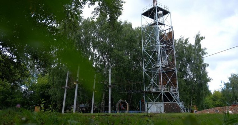 В Ижевске вновь собирают макулатуру для восстановления парашютной вышки