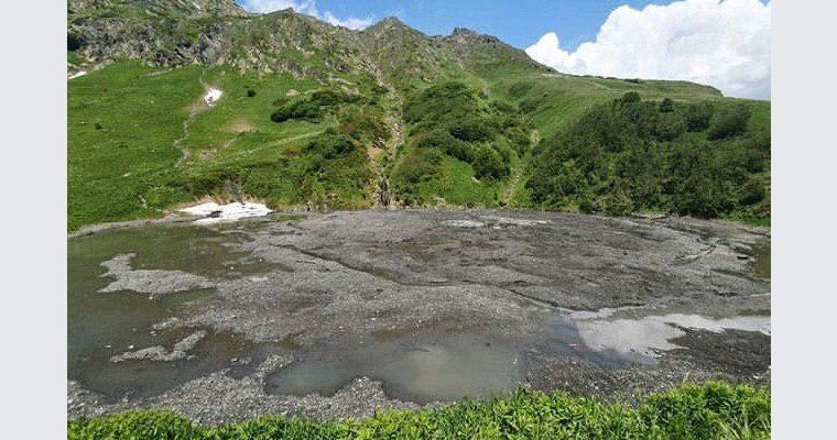 В горах рядом с Сочи исчезло озеро Малое