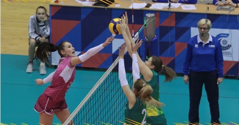 Волейболистки «Италмас-ИжГТУ» провели два матча с «Северянкой-2» из Череповца