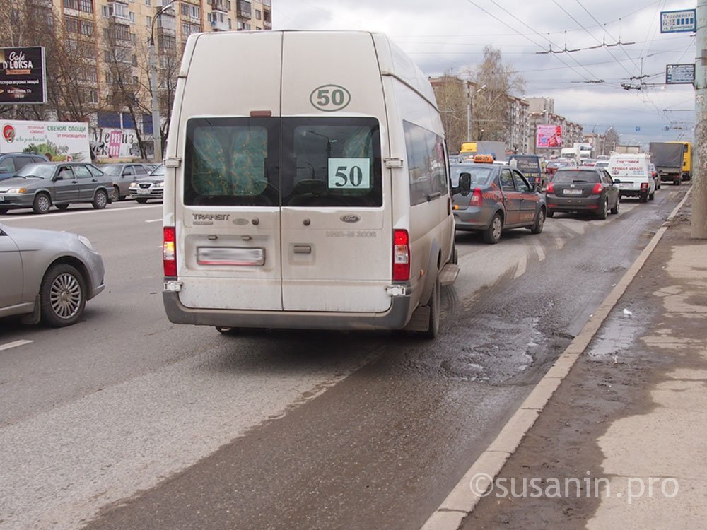19-летнего жителя Ижевска заподозрили в угоне маршрутки
