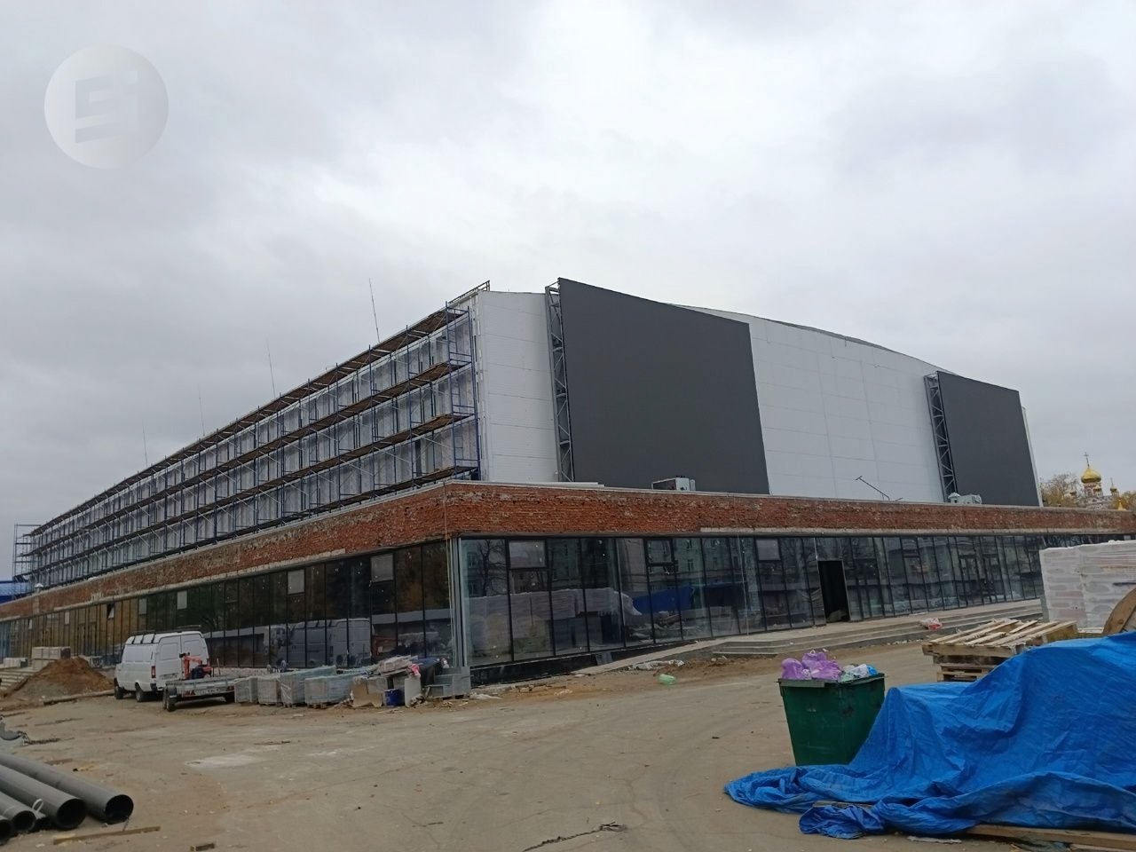 Ремонт ледового дворца «Ижсталь» в Ижевске завершится в первой половине 2026 года