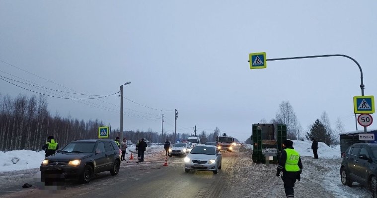 В Ижевске осудили женщину, по чьей вине пешеход попал под колёса грузовика