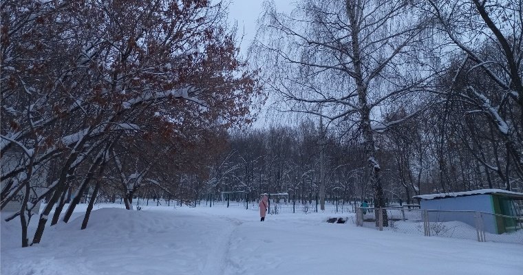 28 декабря температура воздуха в Удмуртии опустится до -10 градусов