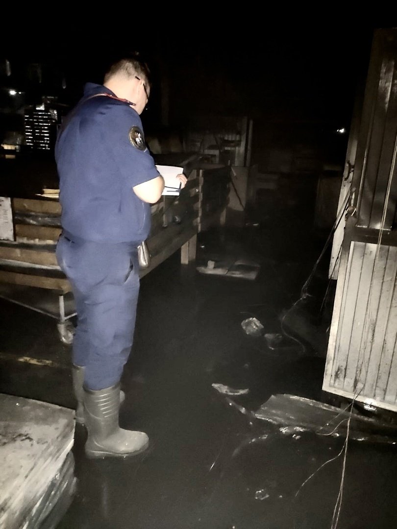 При пожаре на мебельном складе в Ижевске погибли трое работников предприятия