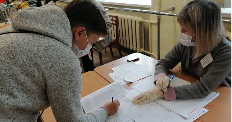 Явка избирателей на выборах в Гордуму Ижевска за два часа до закрытия участков составила 15,62%
