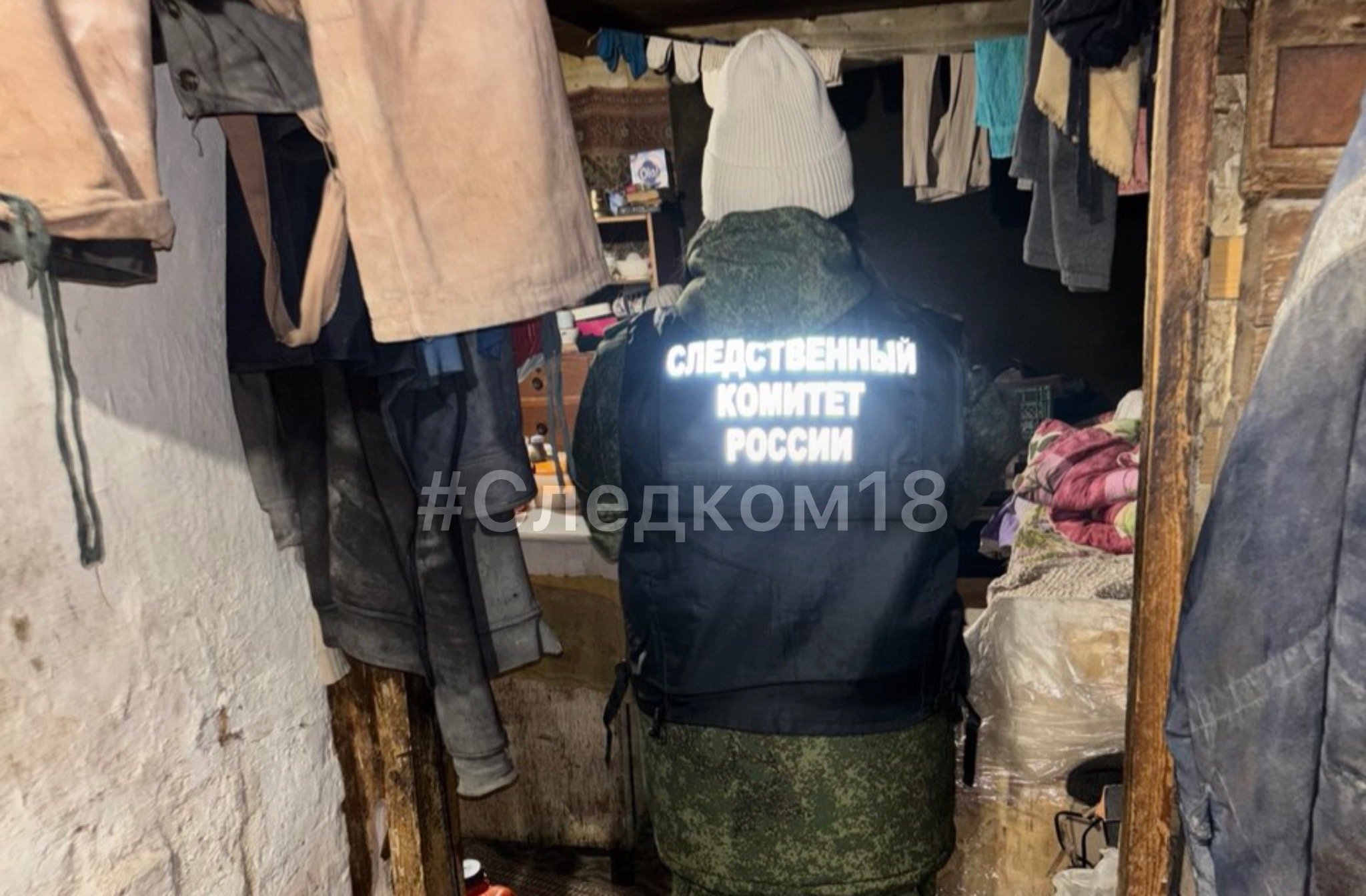 В одной из заброшенных деревень Воткинского района обнаружили тело убитой женщины