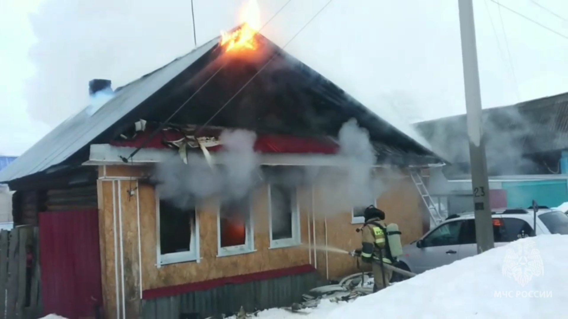 Люди погибли на пожарах в Увинском районе и в Камбарке