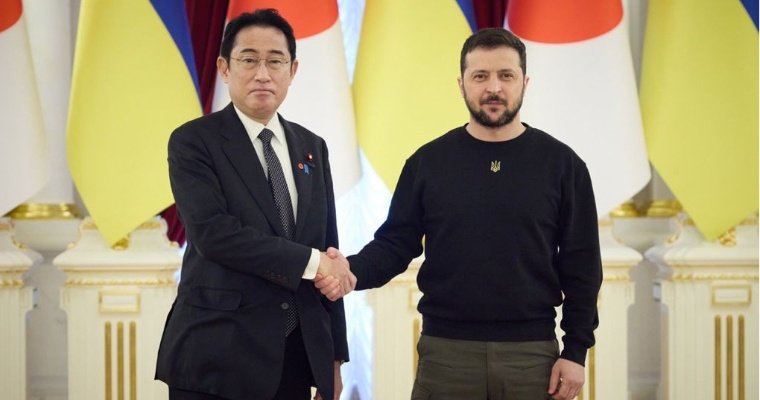 Украина и Япония договорились об «особом глобальном партнёрстве»