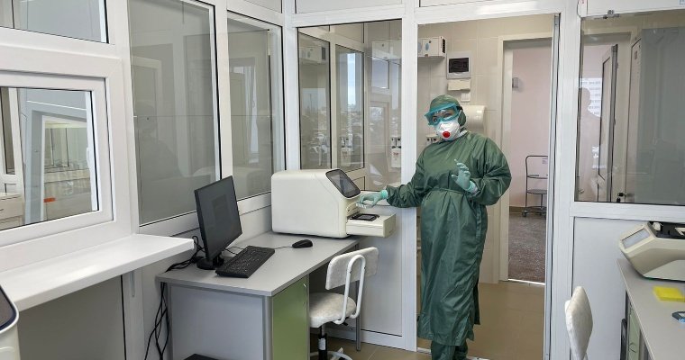 Обновлённая клинико-диагностическая лаборатория в Удмуртии сможет выполнять до тысячи ПЦР-тестов в сутки