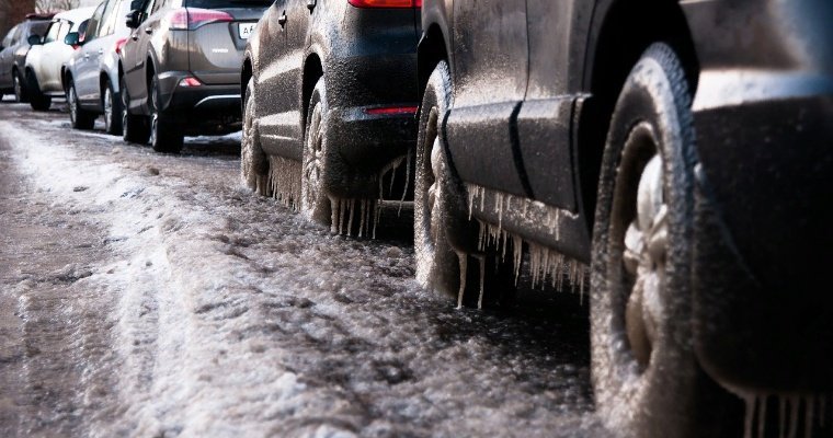 Водителей Удмуртии попросили быть внимательнее из-за резкого изменения погоды