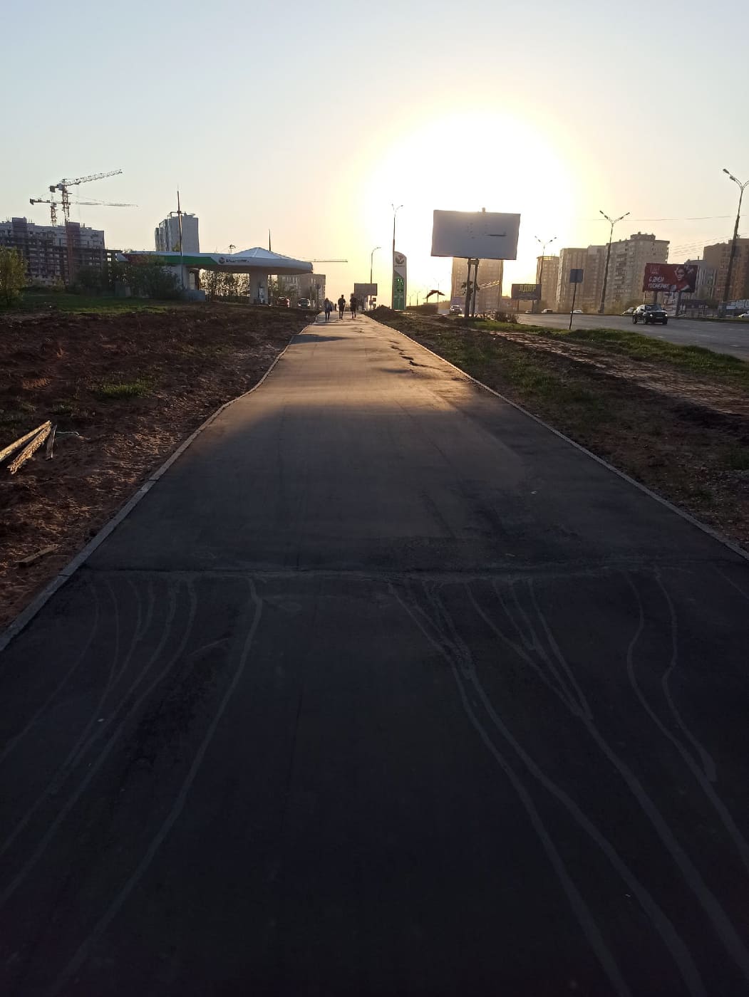 В Ижевске переделают тротуар и велодорожку на улице 10 лет Октября