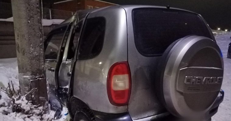 Непристёгнутая ремнём безопасности глазовчанка серьёзно пострадала в ДТП