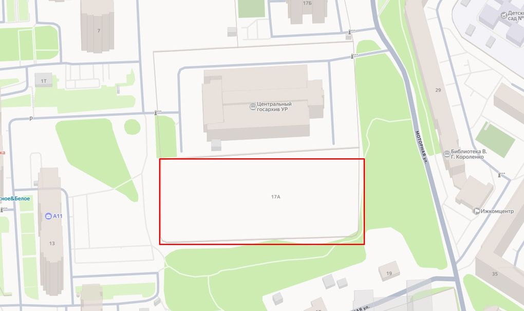 О планах застройки на месте недостроенного Госархива на улице Камбарской пока ничего не известно