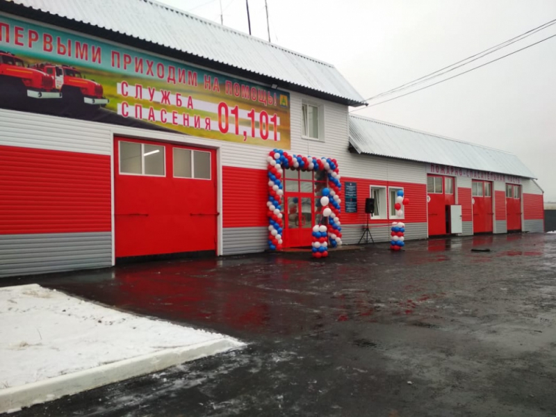 Сотрудники МЧС своими силами отремонтировали пожарную часть в Якшур-Бодье