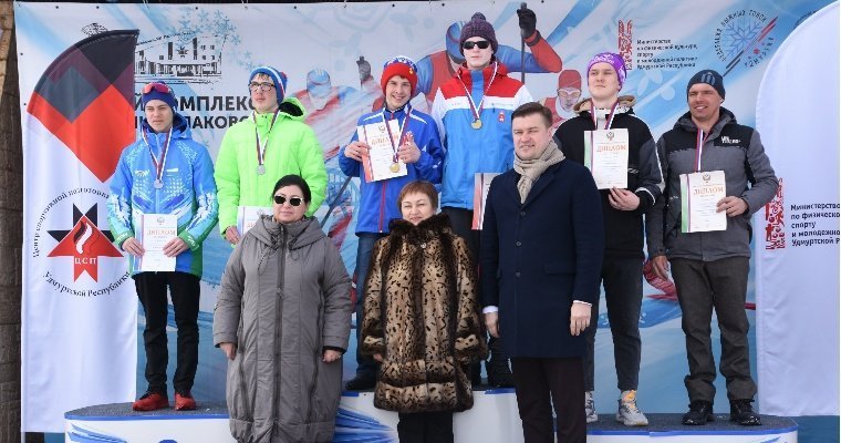 В Удмуртии завершились всероссийскими соревнования среди слепых по лыжным гонкам и биатлону