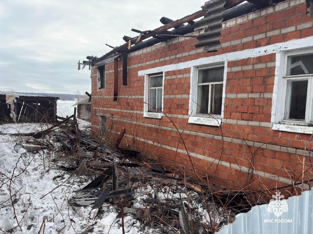 Пенсионер погиб на пожаре в Алнашском районе