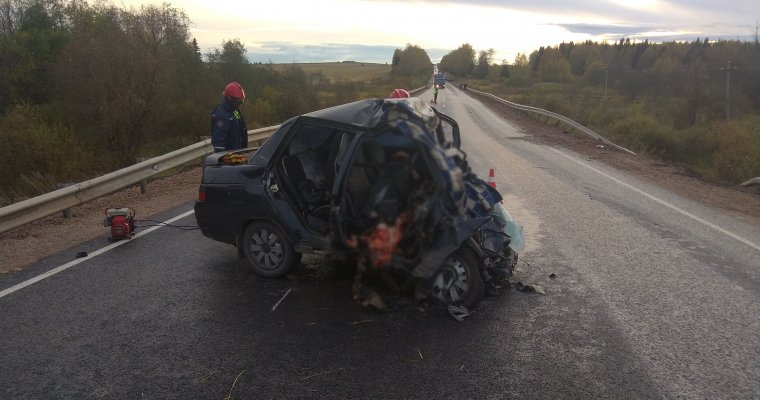 Две женщины погибли в ДТП на трассе Ижевск - Ува