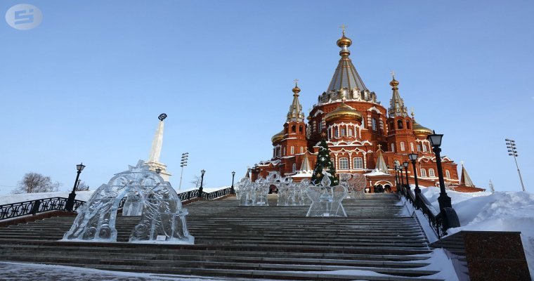 Лёд и пламя встретятся на набережной Ижевского пруда