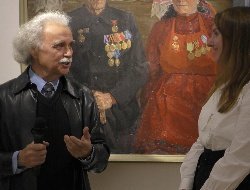 Выставка народного художника Удмуртии Петра Ёлкина открылась в Ижевске