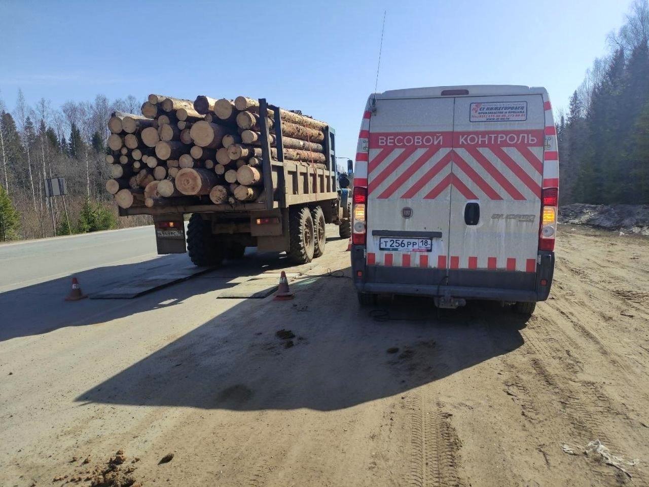 На дорогах Удмуртии начали работу мобильные комплексы весогабаритного контроля