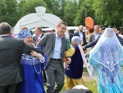 В Удмуртии прошёл республиканский татарский национальный праздник «Сабантуй»