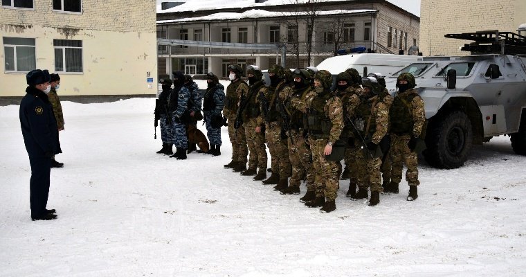 В Ижевске прошли антитеррористические учения 