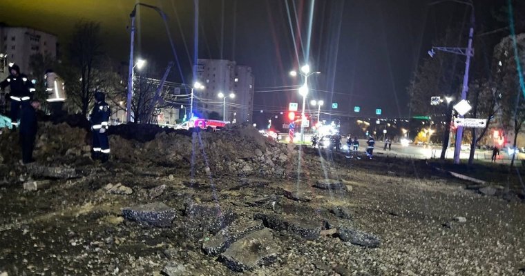 В Минобороны раскрыли причину взрыва на улице в Белгороде 