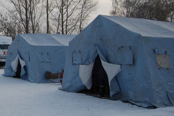 Учения по спасению замерзающих водителей прошли в Удмуртии