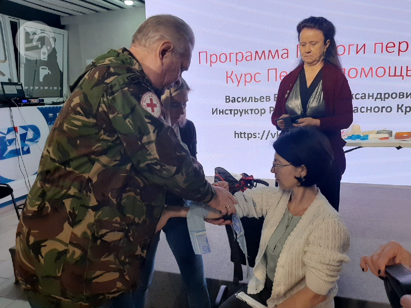 Ранее прошедшие бесплатные курсы первой помощи жительницы Удмуртии смогут продолжить обучение в ИГМА