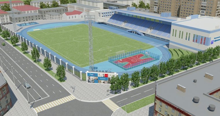 Ремонт стадиона «Динамо» в Ижевске завершится к 30 июня
