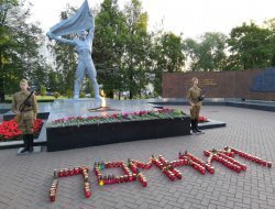 Жители Ижевска зажгли «Свечу памяти»