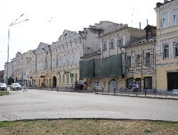 В центре Сарапула начали восстанавливать фасады исторических зданий