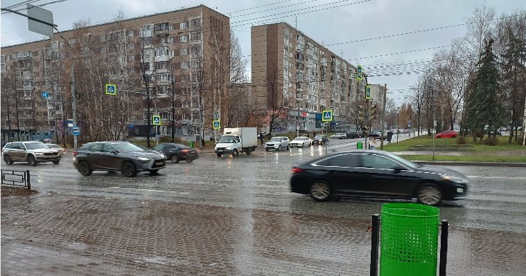 У администрации Ижевска перестал работать светофор