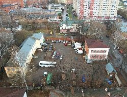 На улице 9-я Подлесная в Ижевске начали готовить к сносу корпуса бывшей автошколы ДОСААФ