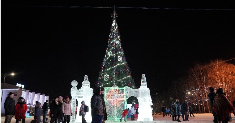 Фейерверк и дискотека до утра: программа новогодней ночи в Ижевске