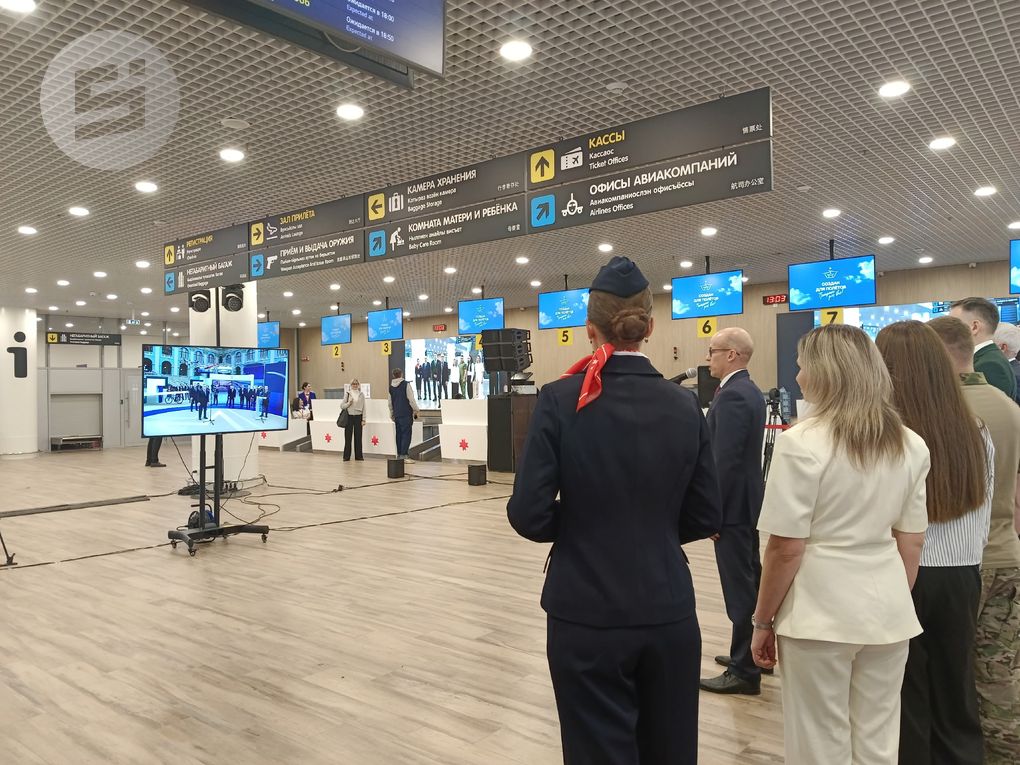 Михаил Мишустин поздравил жителей Удмуртии с открытием нового терминала ижевского аэропорта
