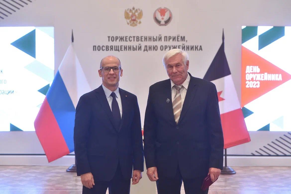 Ижевский оружейник Владимир Ярыгин получил новое звание