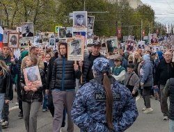 В 2025 году «Бессмертный полк» собрал в Ижевске 10 000 человек
